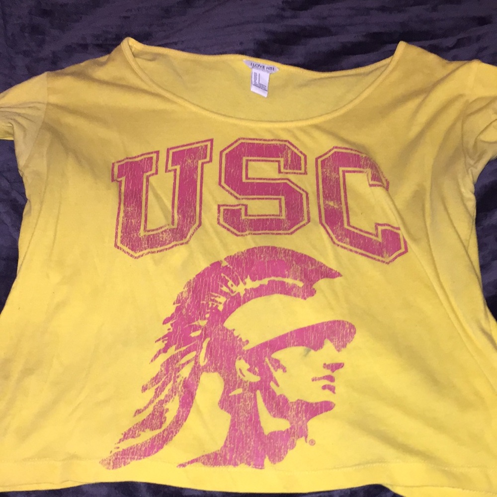 USC crop top